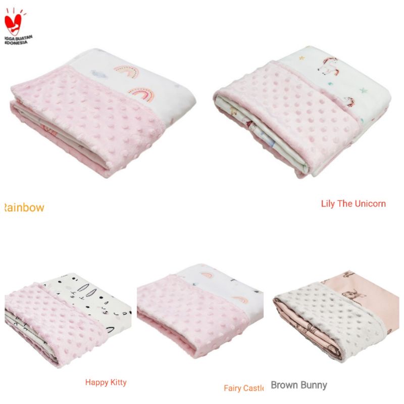 Cottonseeds Baby Blanket/selimut bayi