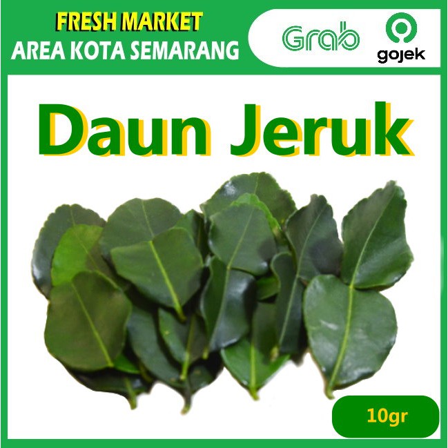 

[FRESH MARKET] Daun Jeruk Segar Bumbu Dapur Masak Sambal KIRIM GRAB area kota semarang