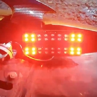 lampu stop led running 8 mode Mio Soul GT old lampu stop led