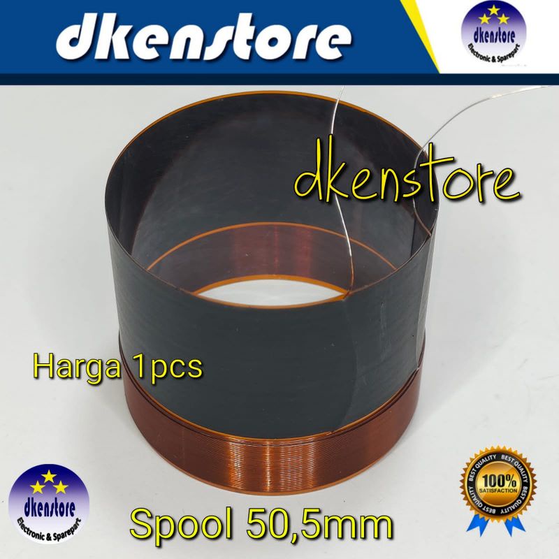 Spool Speaker Nelc 50.5mm Spul Spiker 2inch