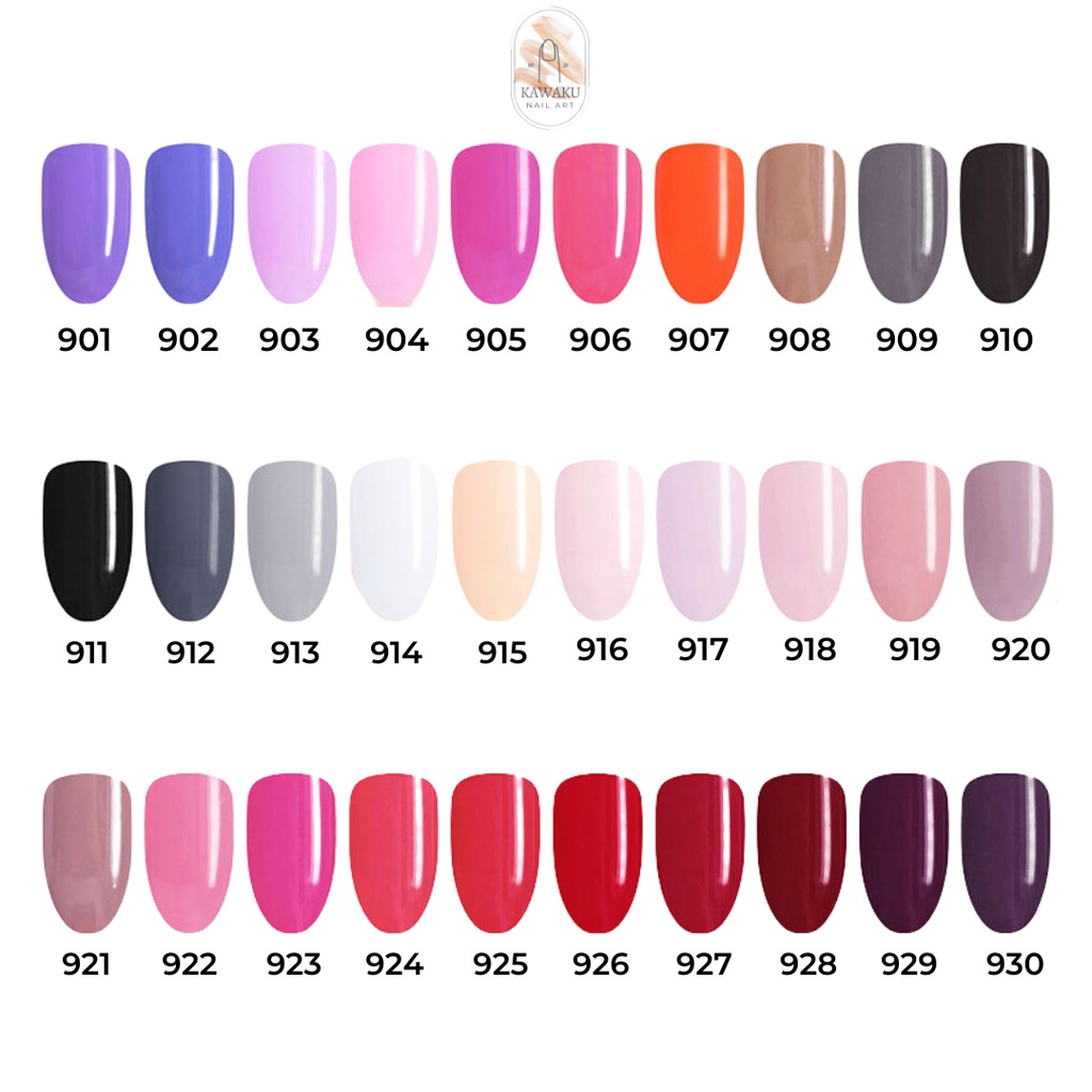 Venalisa Kutek Gel Nail Polish UV LED 60 warna No. 901-930