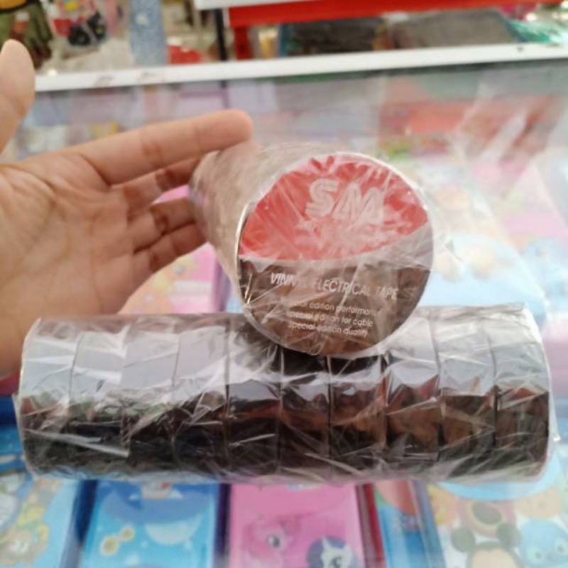 

isolasi hitam solatip listrik 1pcs