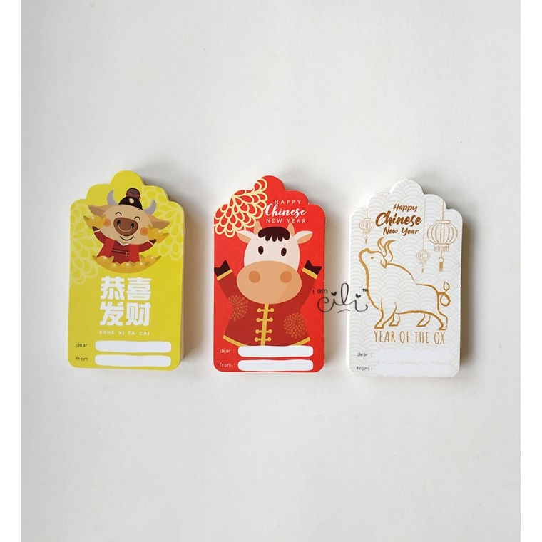 

(HT-CNY11) tag ucapan iamcili untuk imlek konyen cny gong xi fa chai - GROSIR - PROMO - Bisa COD -