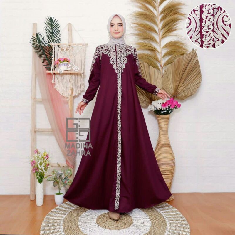 New Gamis MADINA ZAHRA Katun Toyobo Original