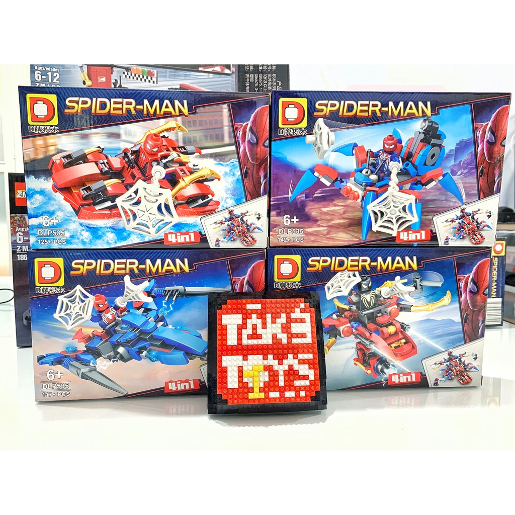 DLP 535 - SPIDERMAN 4in1