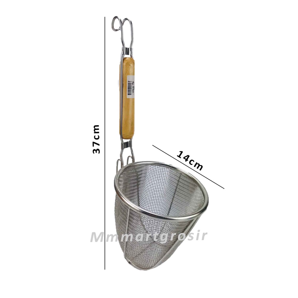 Saringan Mie Stainless / Saringan Mie &amp; Bakso / Kocokan Mi Pasta / Saringan Serbaguna
