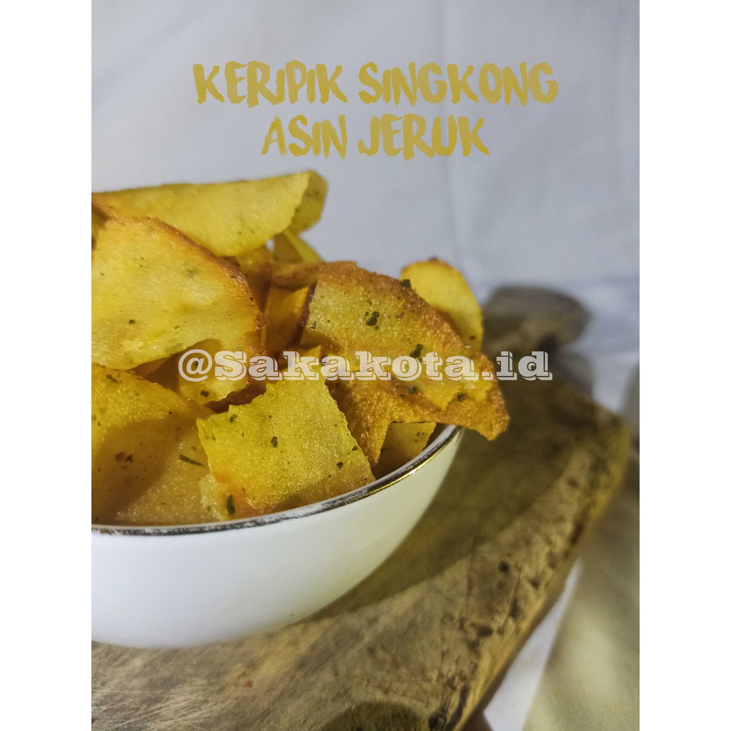 

KERIPIK SINGKONG ASIN JERUK [250gr] Rasanya Tiada Dua