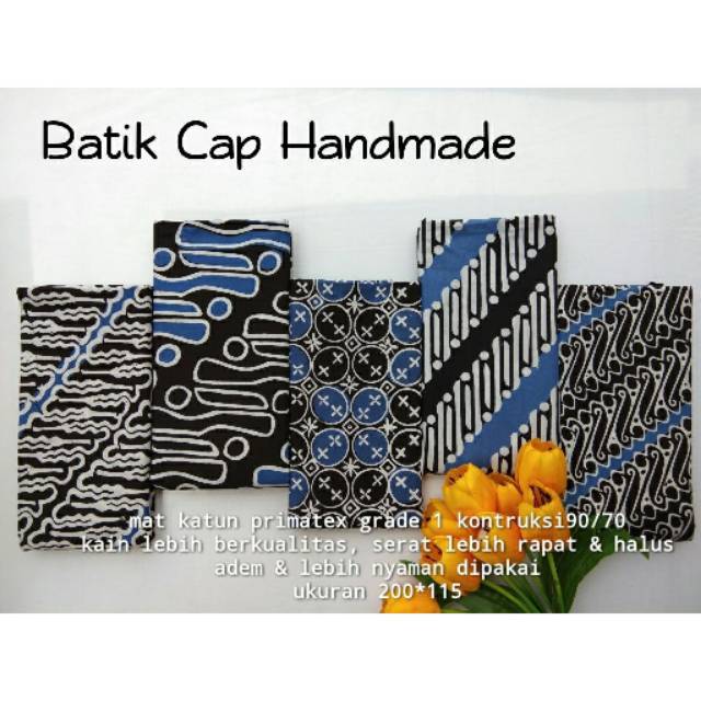 Kain Batik Cap Handmade Khas Pekalongan | Shopee Indonesia