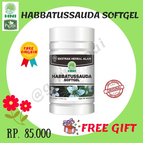MINYAK HABBATUSSAUDA SOFTGEL HPAI
