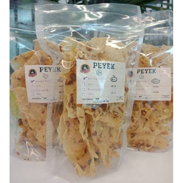 80 Gram Peyek Kacang Teri Shopee Indonesia