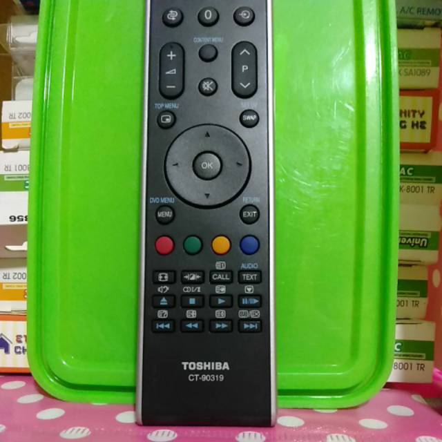 REMOTE REMOT TV LCD LED TOSHIBA CT-90319 ORIGINAL ASLI