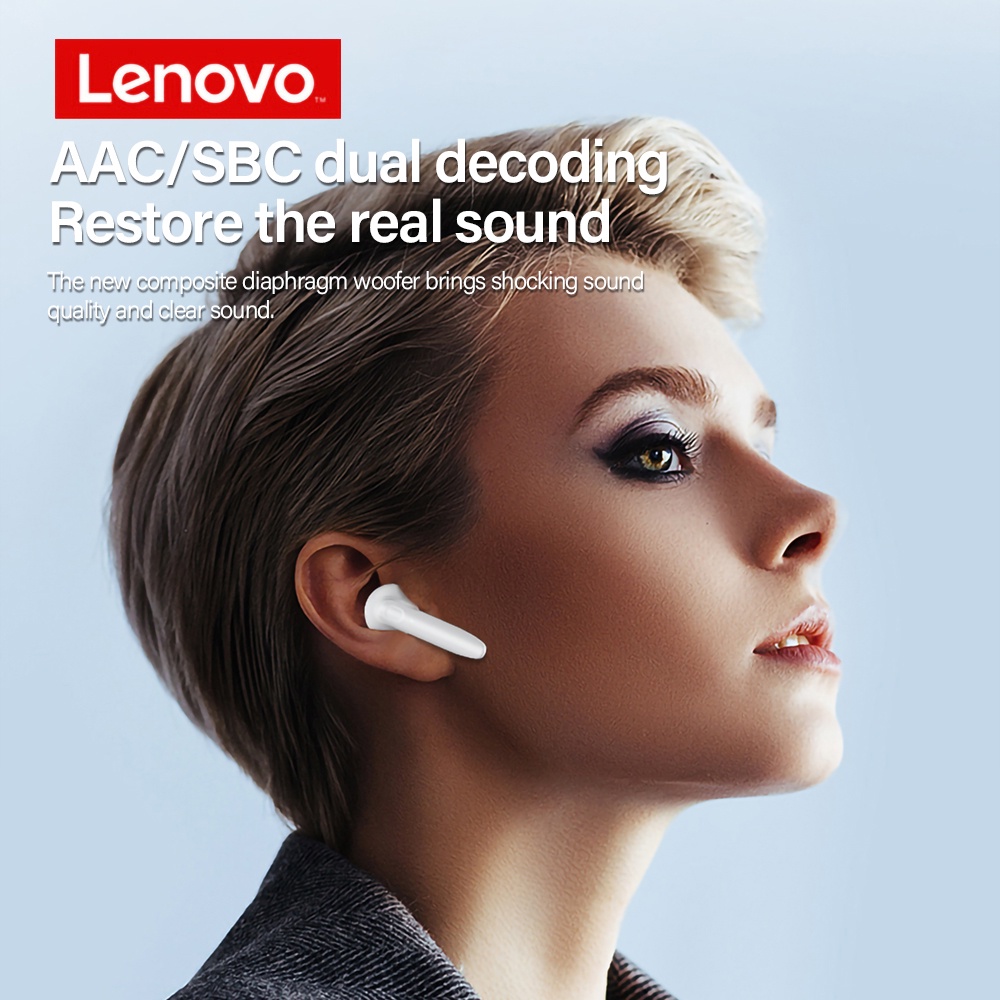 Lenovo XT96 TWS Wireless Headset Bluetooth 5.1 Headset Touch Control Stereo Noise Reduction With Microphone Low Latency