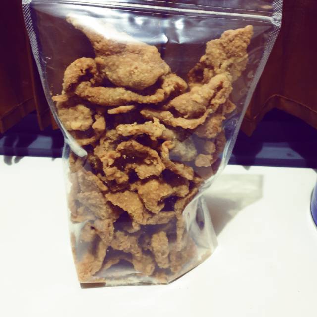 

Kulit ayam krispi 500 gr