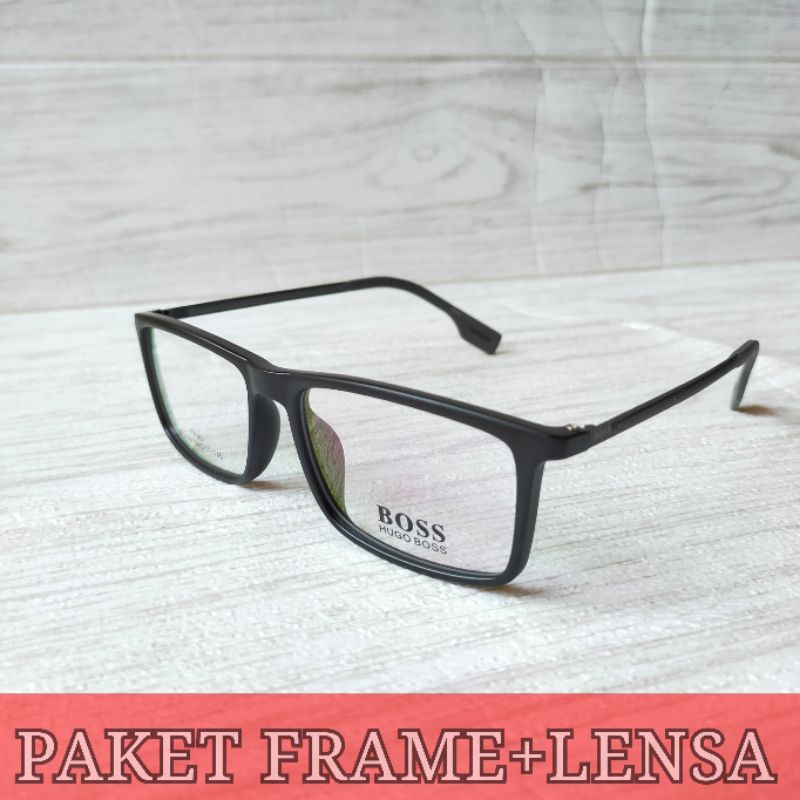 Frame Kacamata Pria | kacamata minus | kacamata Photocromic | kacamata Antiradiasi | F E0419