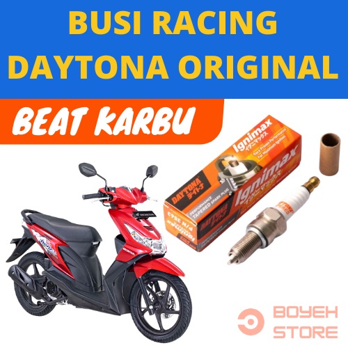 Busi Racing Beat Karbu Iridium Daytona Original 3390