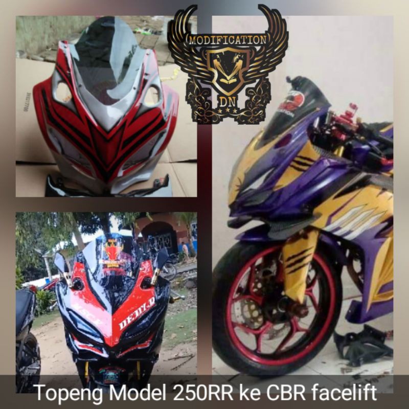 Kedok 250rr CBR 150Facelift Topeng CBR 150 Kedok CBR 150 model CBR250RR