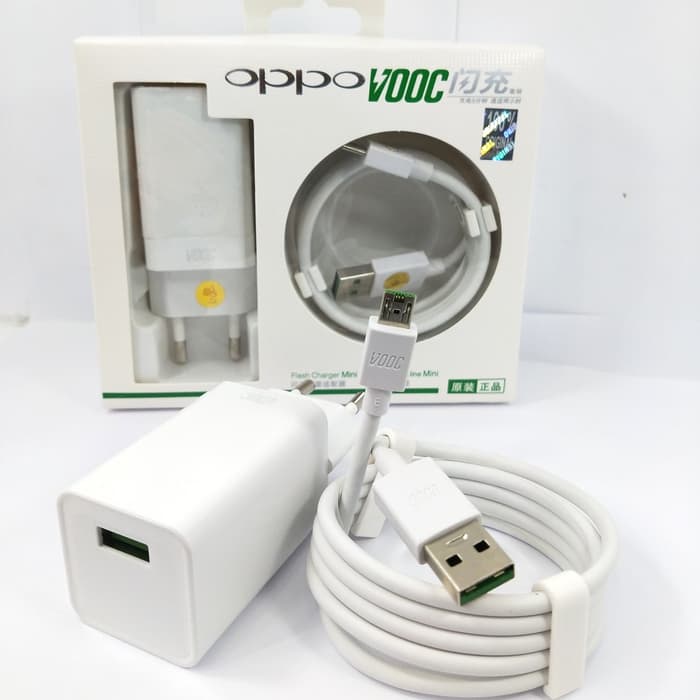 Charger Oppo Vooc 4 Ampere Fast charging Original 100% Casan Carger Travel Micro Usb