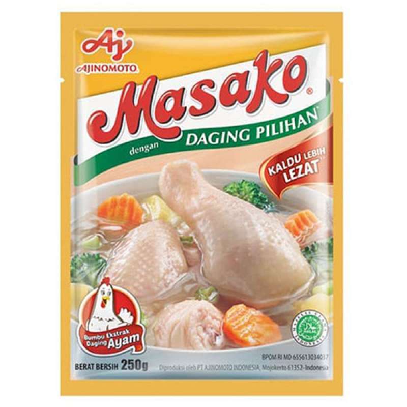 

MASAKO KALDU 250GR RASA AYAM/SAPI