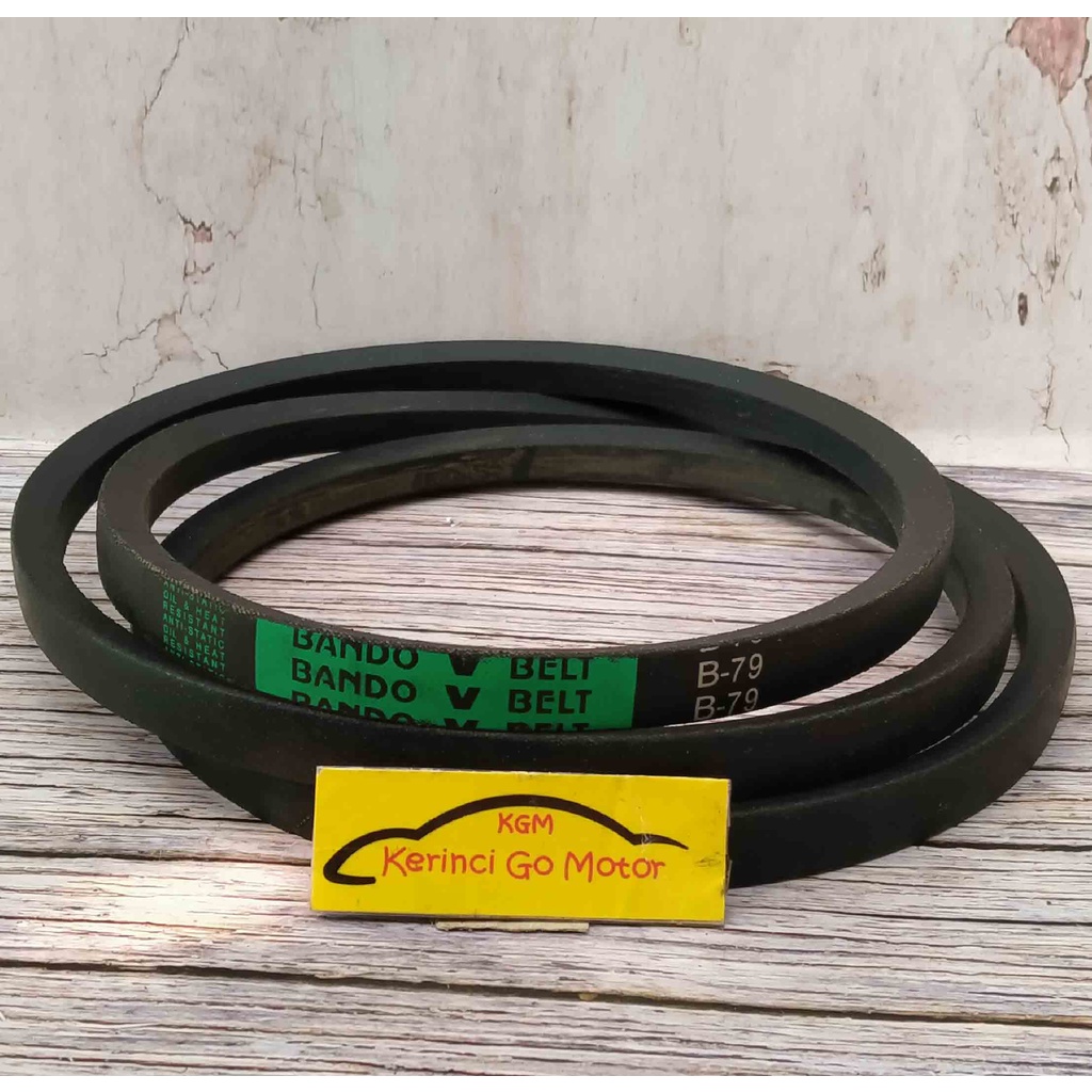 BANDO VAN BELT B-79 V BELT TALI KIPAS B79 FAN BELT VANBELT POLOS B-79