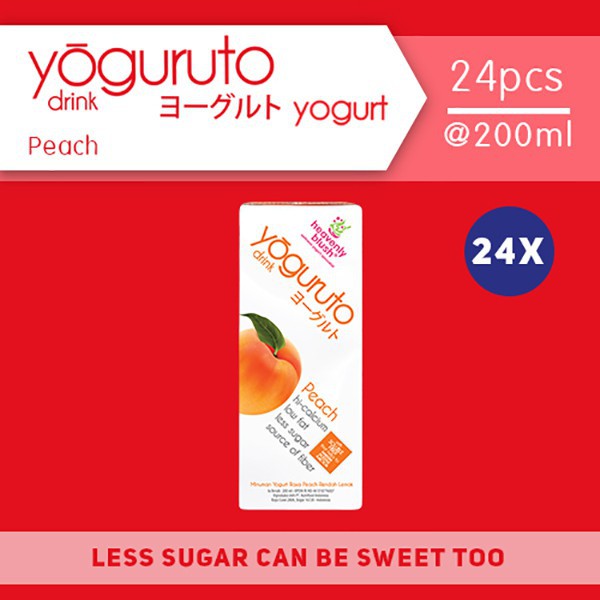 

Special Price Heavenly Blush Yoguruto Peach [24x200ml]