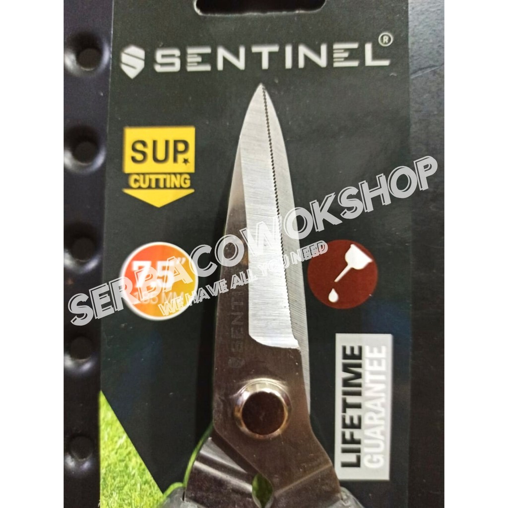 Sentinel Gunting Serbaguna 8 Inch Gunting Dahan Lurus Taman Stainless Termurah Berkualitas