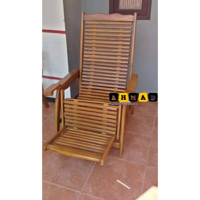 Kursi santai kursi jati jari kayu jati