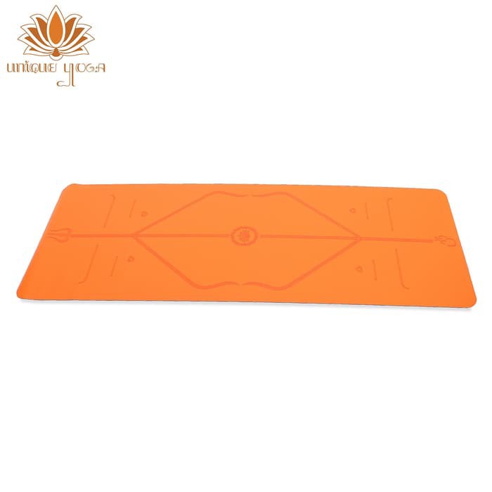Jual Matras Yoga / Yoga Mat Align 2,5 mm Orange Setara dengan Lululemon Limited