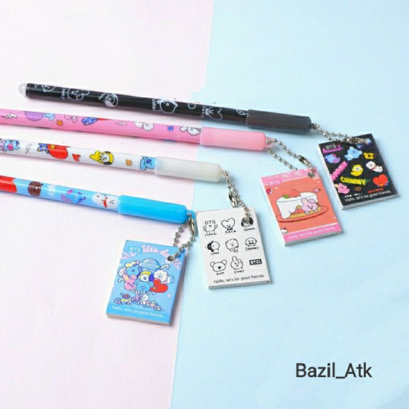 

Pena Buku BTS/BT21 (FAMILY) - Pen Pulpen Bolpen Gelpen Karakter Campur