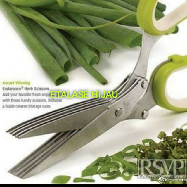 

Gunting Sayur 5 Blade Lapis
