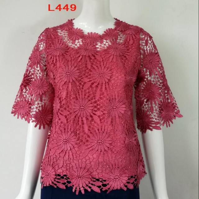 Po Brokat Pink Boutique Ori Bangkok