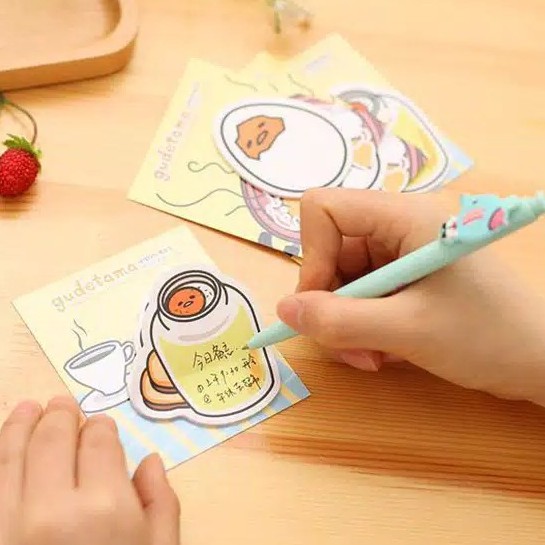 Sticky Notes Karakter Lucu Sticky Note Gudetama