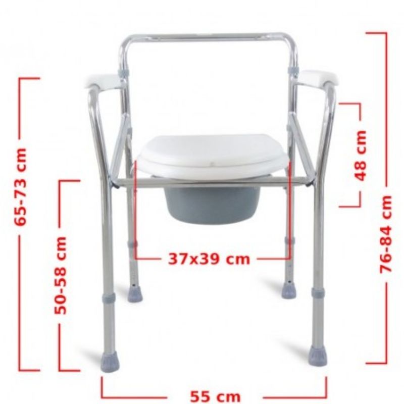 kursi toilet/commode chair/kursi pispot bab