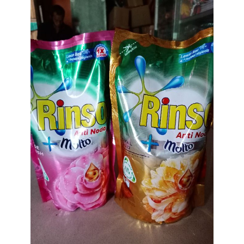 Rinso + Molto cair