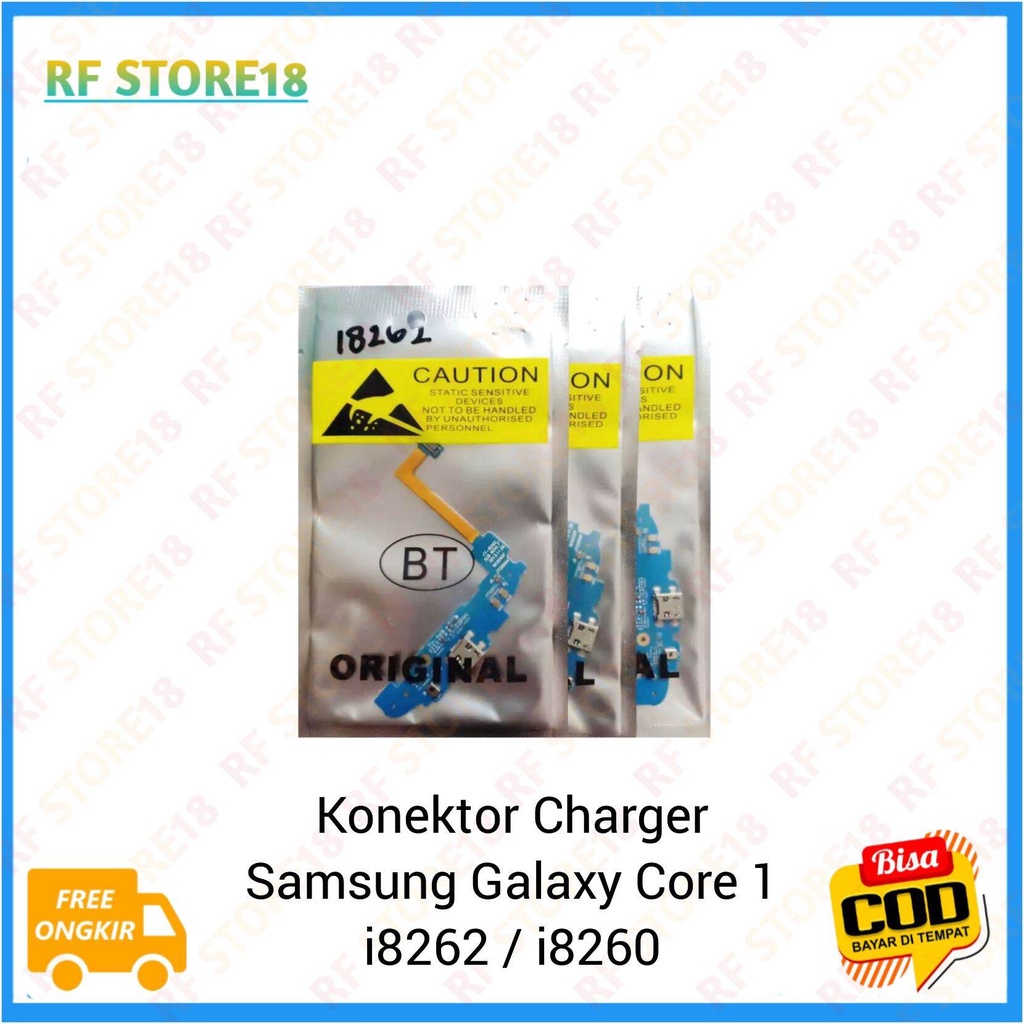 Flexible Charger Con Tc Konektor Charger Samsung Galaxy Core 1 / i8262 / i8260 Original 100% Papan C