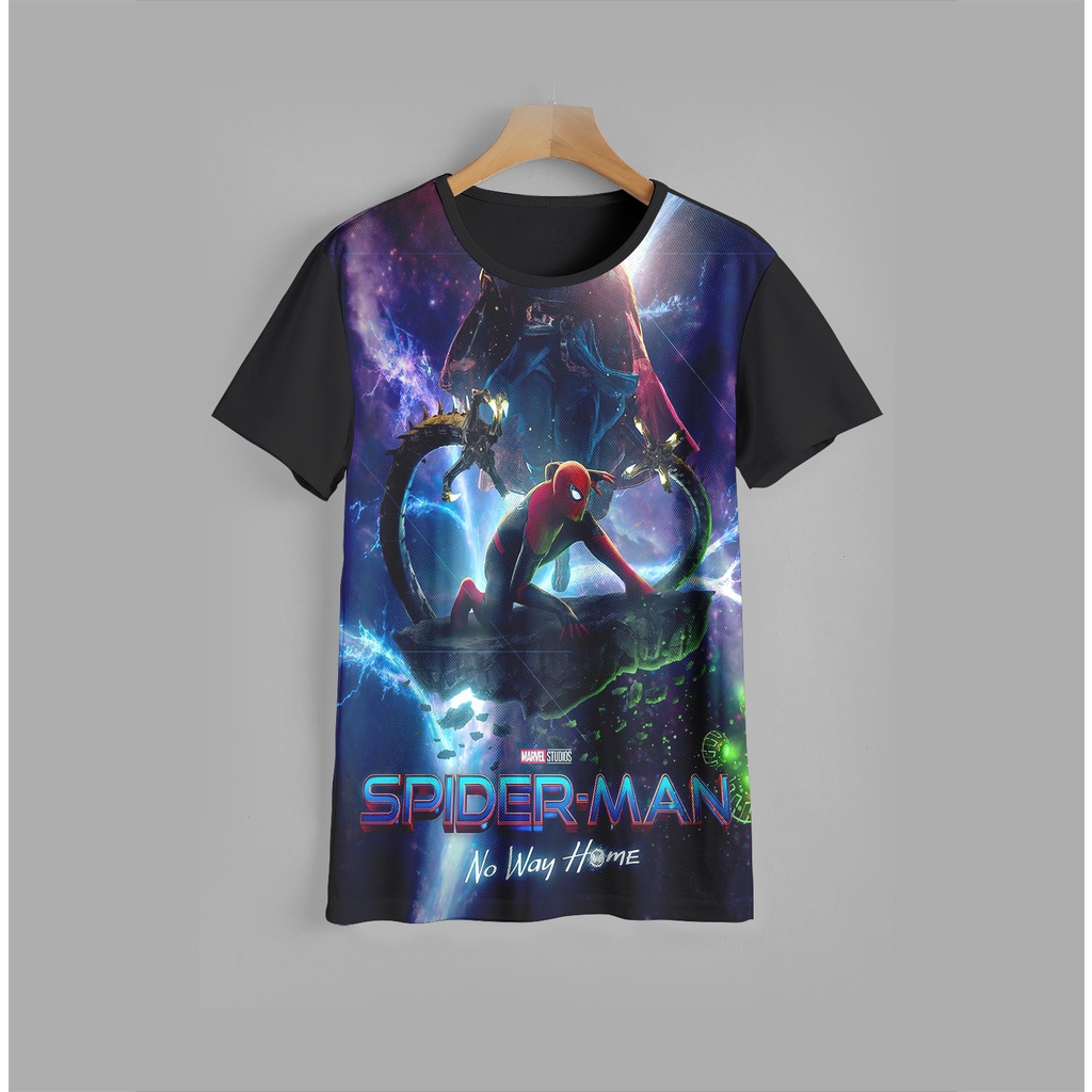 Kaos Anak Spiderman v34 Keren 3D Baju Anak Spiderman 3D Pakaian Anak