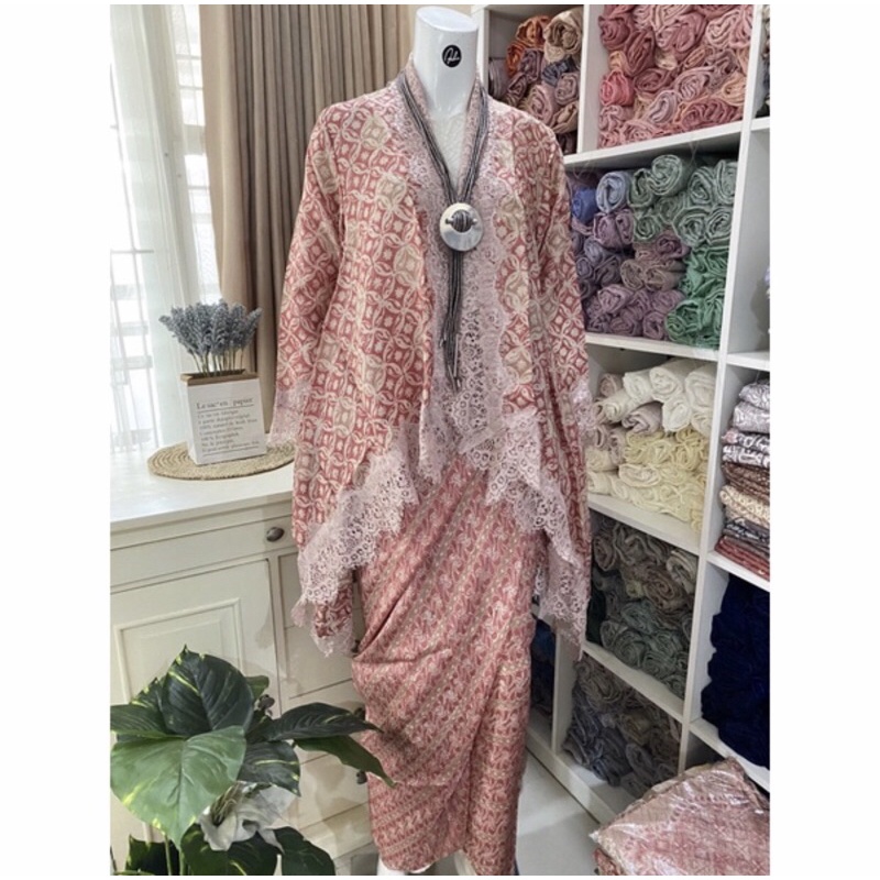 SET KEBAYA MODERN LACE/SET KEBAYA KAIN VISCOSE LACE/KEBAYA KONDANGAN PREMIUM LACE