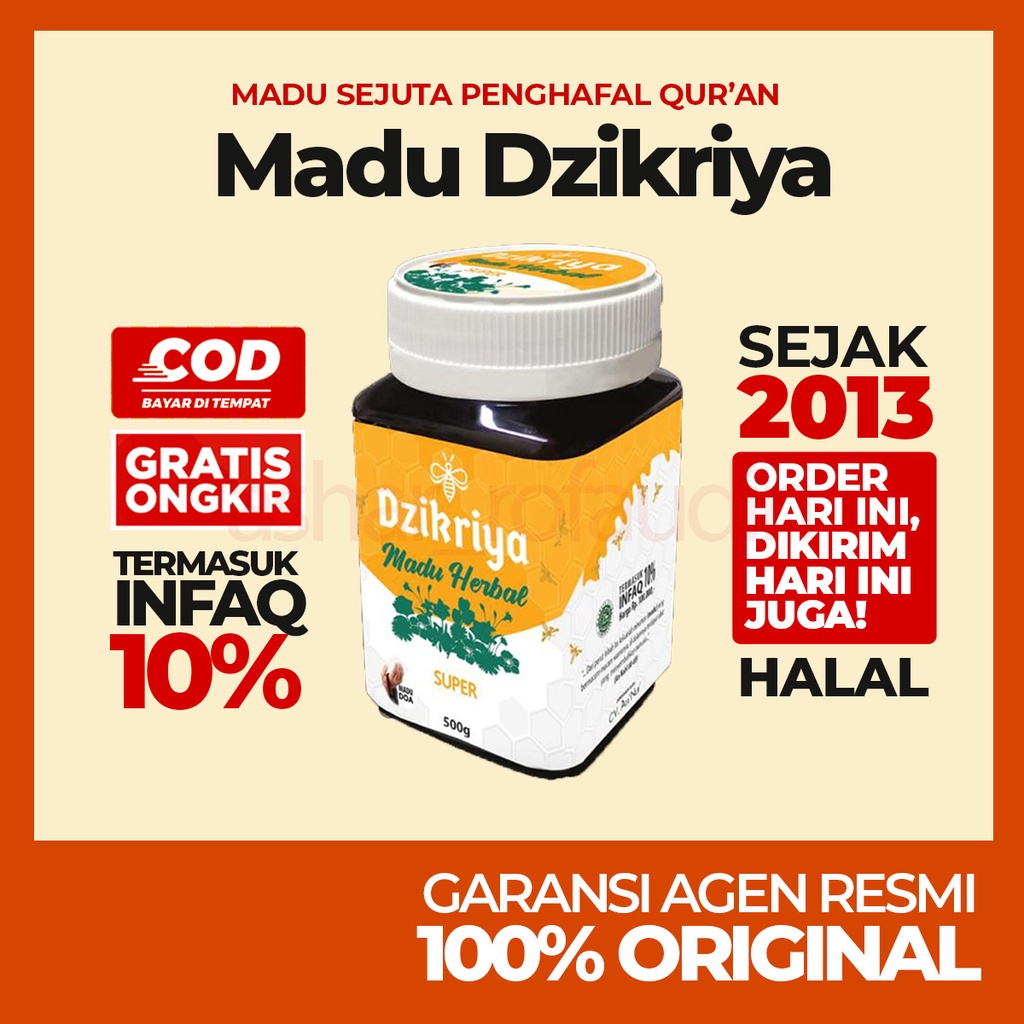 

Madu Dzikriya Herbal Super Manis/Madu Dzikriya Original Asli Dzikriya Bisa COD
