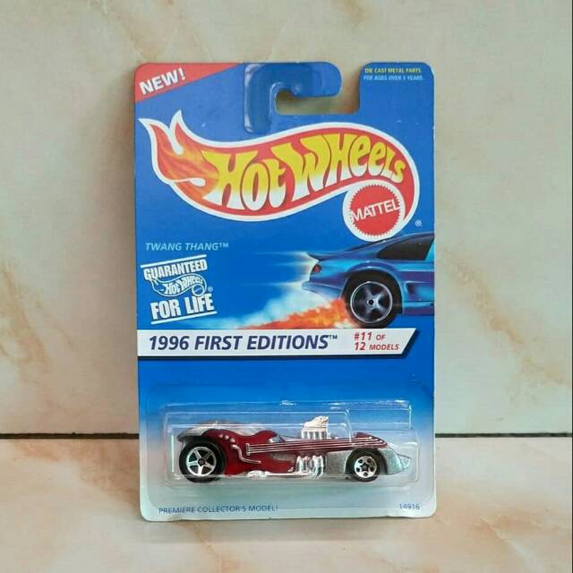 Hot Wheels Twang Thang Guitar 1996 First Editions