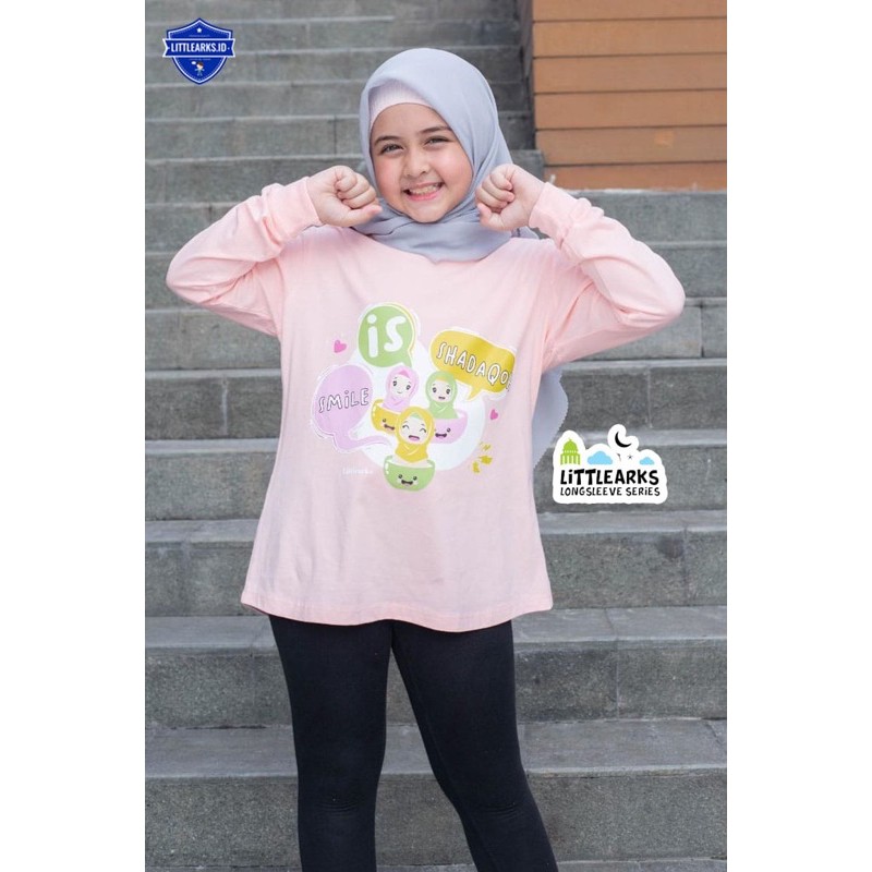 Kaos Anak Longsleeves Couple Kamil Medina Upright