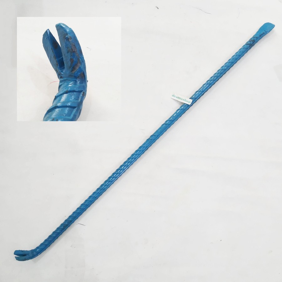 Linggis Panjang besar cungkil congkel cabut pencabut paku galian gali tanah besi ulir polos