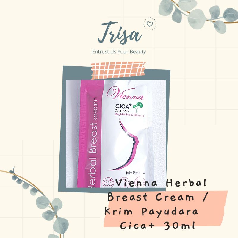 Vienna Herbal Breast Cream / Krim Payudara Cica+ 30 ml