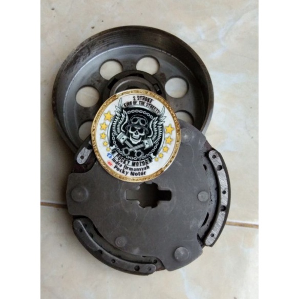 kampas ganda set rc 100 bravo crystal tornado