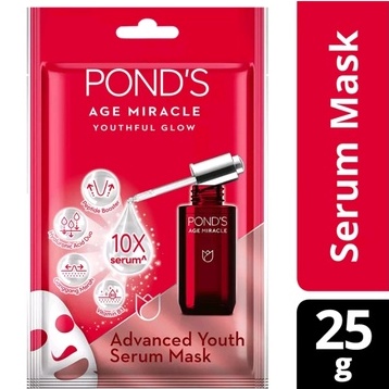 Pond's Age Miracle Serum Sheet Mask Anti Aging 25 gram