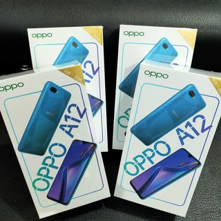 OPPO A12 3/32 - Ram 3GB Rom 32 GB - Baru - Garansi Resmi