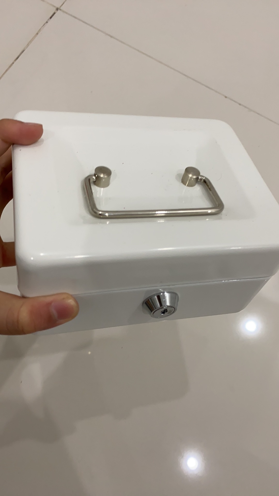 Winzige Ins Desktop Storage Box Portable Iron Box Tape Decoration Storage Case Stationery Organizer