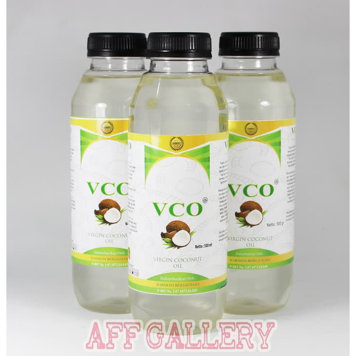 

VCO Harmoni Virgin Coconut oil 500ML|Minyak Kelapa Murni ASLI 100%