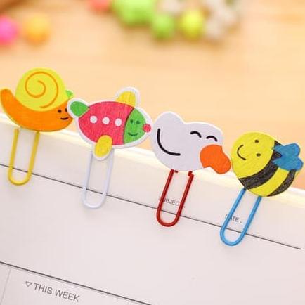 

PAPER CLIP / KLIP KERTAS / TRIGONAL CLIP KARAKTER LUCU
