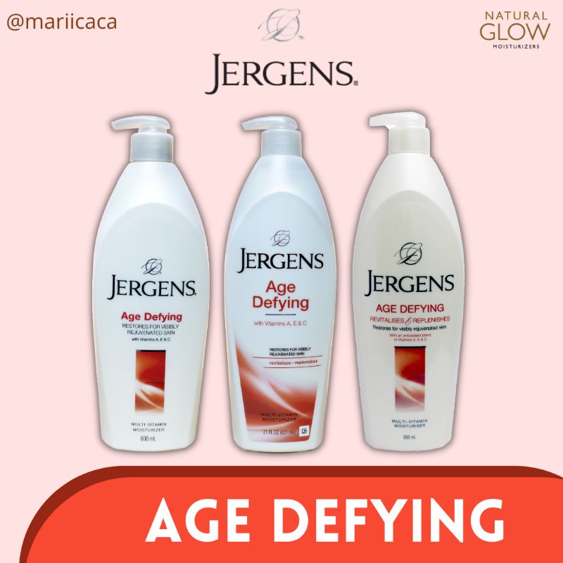 Jual Jergens Body Lotion Age Defying Shopee Indonesia