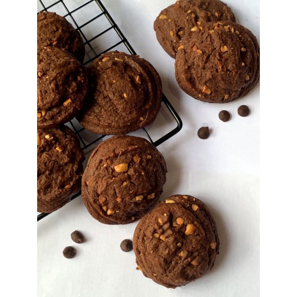 

Choco Peanut Cookies