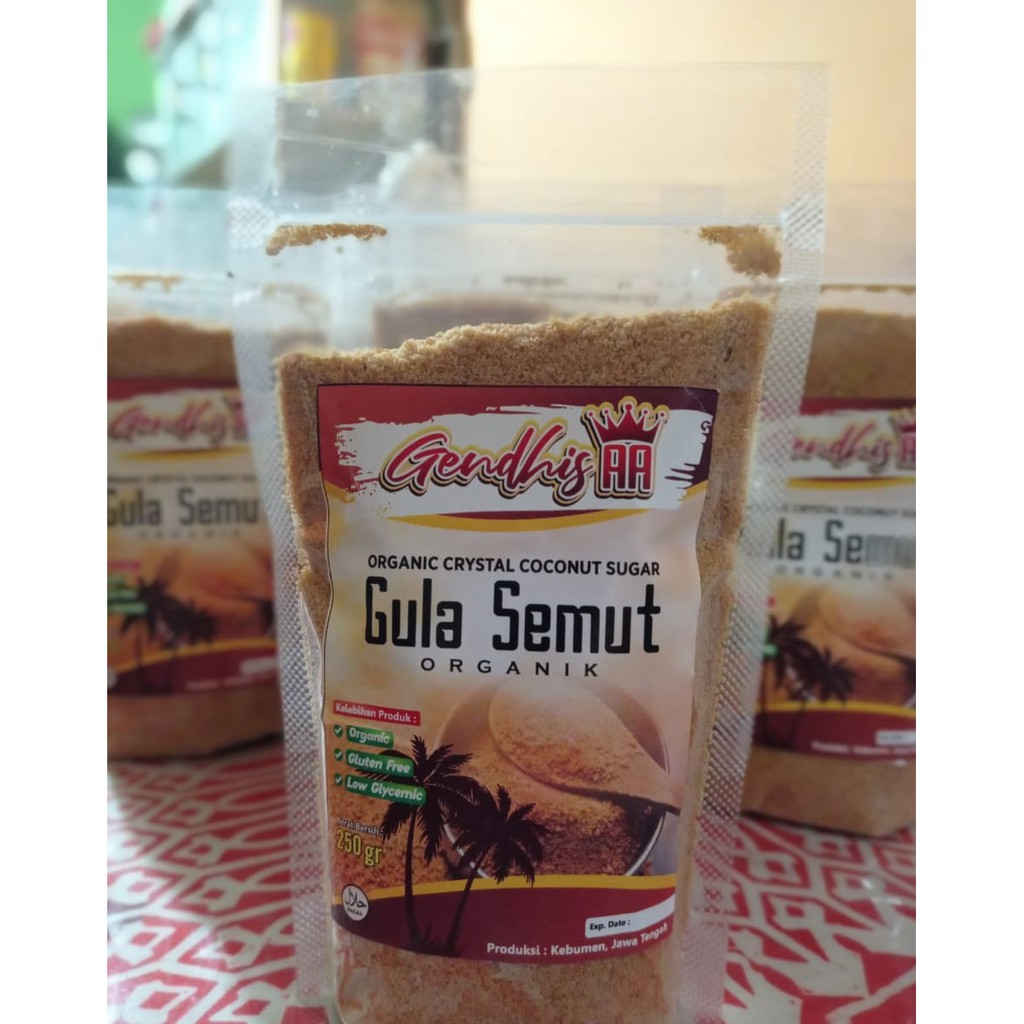 

Gula Semut Organik Premium 250gr (Coconut Sugar)